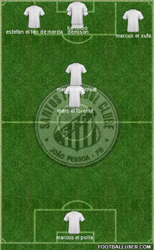 Santos FC (PB) Formation 2011