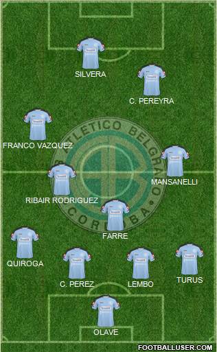 Belgrano de Córdoba Formation 2011