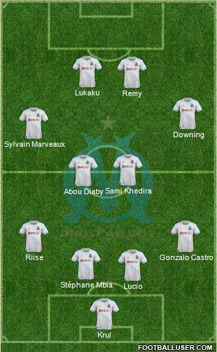 Olympique de Marseille Formation 2011