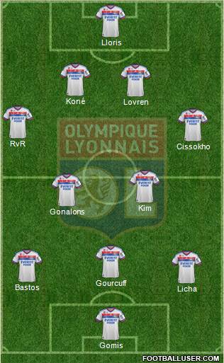 Olympique Lyonnais Formation 2011