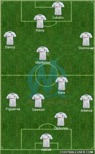 Olympique de Marseille Formation 2011