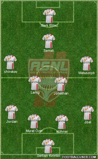 A.S. Nancy Lorraine Formation 2011