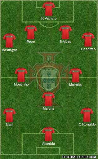 Portugal Formation 2011