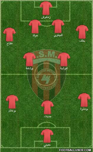 Union Sportive de la Médina d'Alger Formation 2011