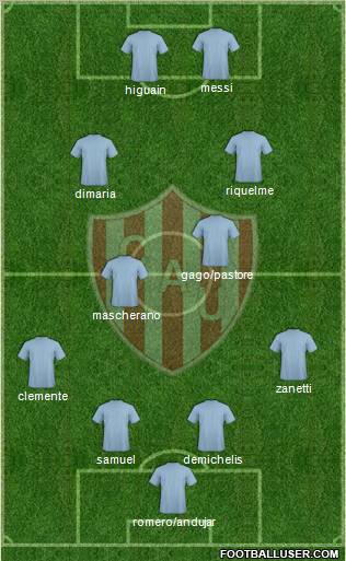 Unión de Santa Fe Formation 2011