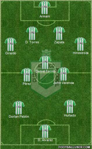 CDC Atlético Nacional Formation 2011