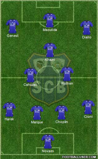 Sporting Club Bastia Formation 2011