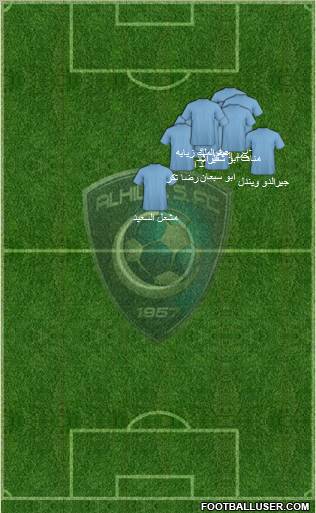Al-Hilal (KSA) Formation 2011