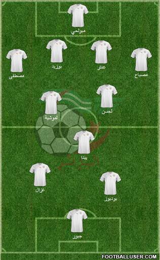 Algeria Formation 2011