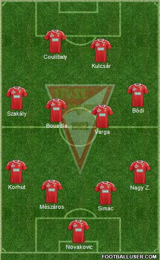 Debreceni VSC Formation 2011