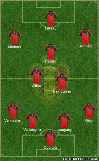 Belgium Formation 2011