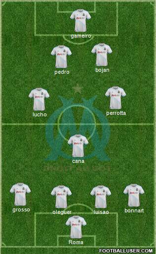 Olympique de Marseille Formation 2011