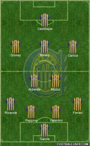 Rosario Central Formation 2011