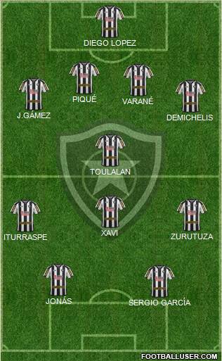 Botafogo FR Formation 2011