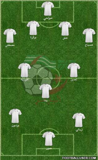 Algeria Formation 2011