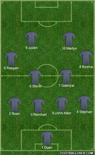 World Cup 2010 Team Formation 2011