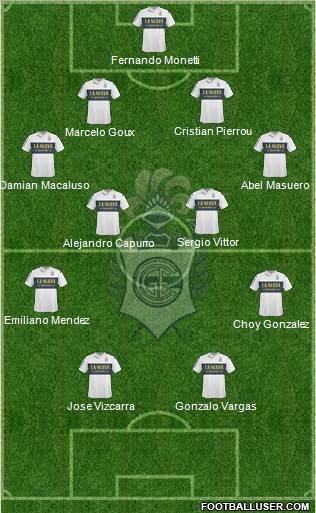 Gimnasia y Esgrima de La Plata Formation 2011