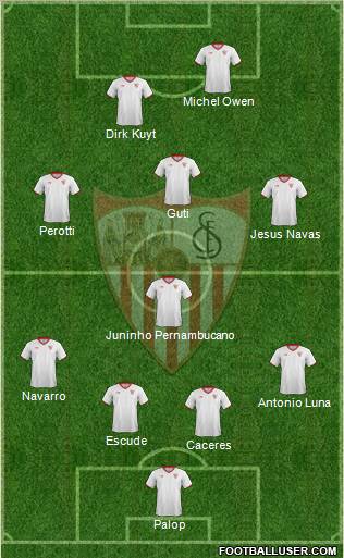 Sevilla F.C., S.A.D. Formation 2011