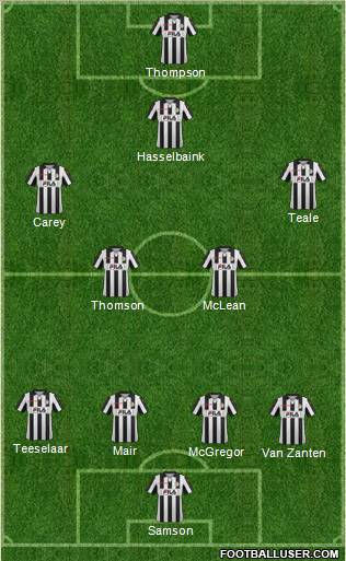 St. Mirren Formation 2011