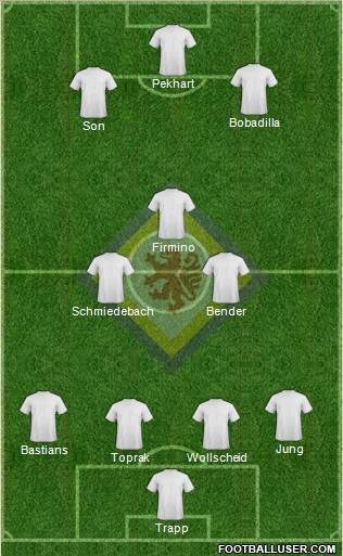 Braunschweiger TSV Eintracht Formation 2011