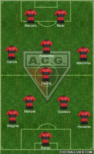 Atlético C Goianiense Formation 2011