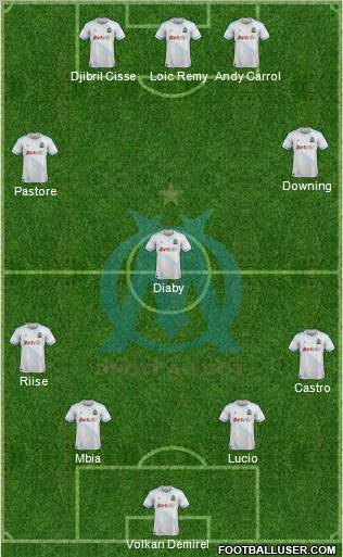 Olympique de Marseille Formation 2011