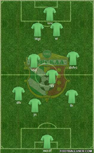 Vorskla Poltava Formation 2011
