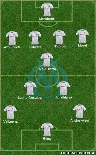 Olympique de Marseille Formation 2011