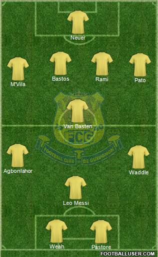 Football Club de Gueugnon Formation 2011