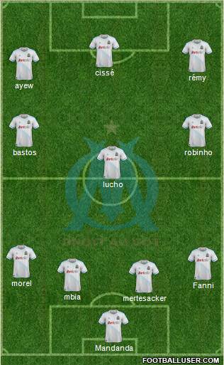 Olympique de Marseille Formation 2011