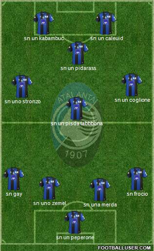 Atalanta Formation 2011