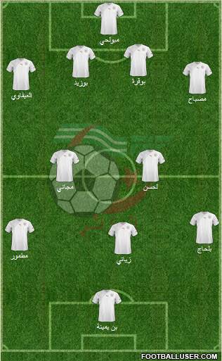Algeria Formation 2011