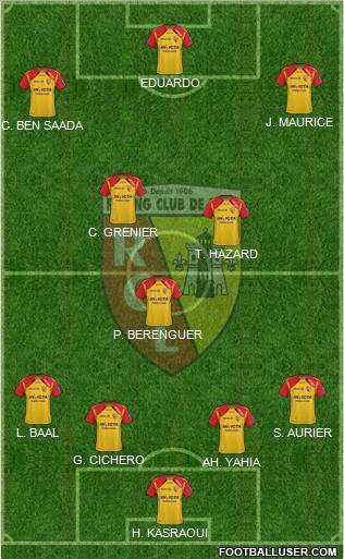 Racing Club de Lens Formation 2011