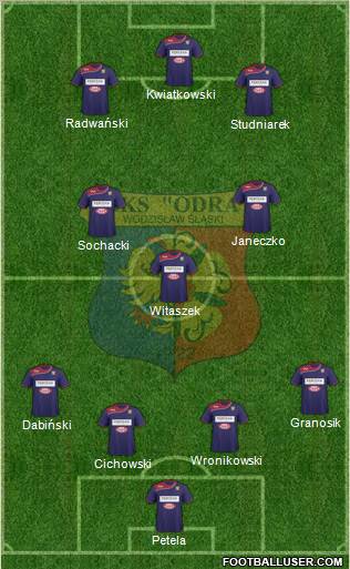 Odra Wodzislaw Slaski Formation 2011