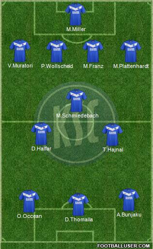 Karlsruher SC Formation 2011