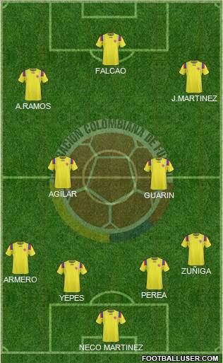 Colombia Formation 2011