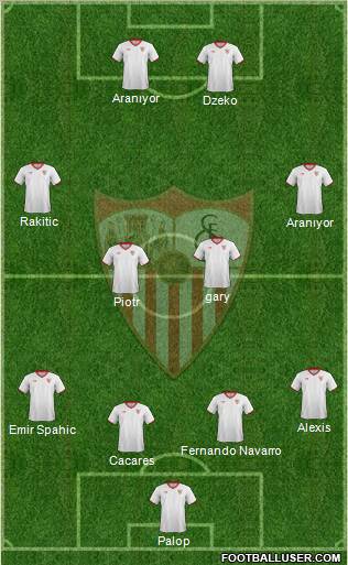 Sevilla F.C., S.A.D. Formation 2011