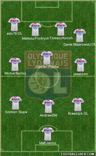 Olympique Lyonnais Formation 2011