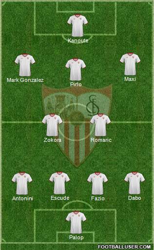 Sevilla F.C., S.A.D. Formation 2011