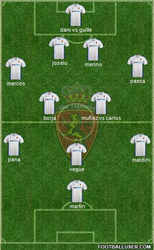 R. Zaragoza S.A.D. Formation 2011