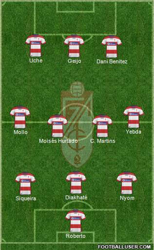 Granada C.F. Formation 2011