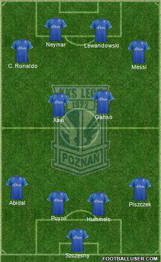 Lech Poznan Formation 2011
