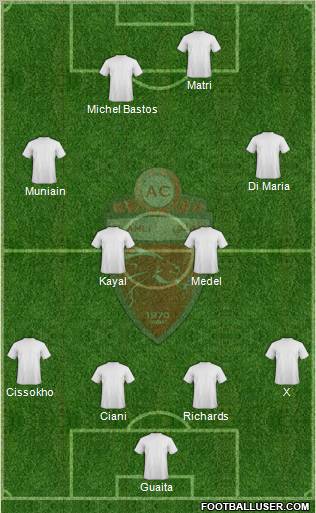 Al-Ahli (UAE) Formation 2011
