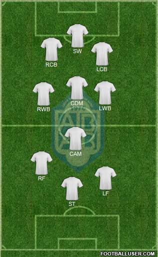 A Bancários da Bahia Formation 2011