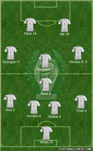 Paksi SE Formation 2011