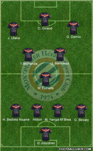 Montpellier Hérault Sport Club Formation 2011