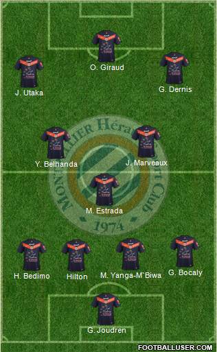 Montpellier Hérault Sport Club Formation 2011