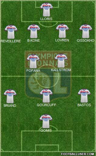 Olympique Lyonnais Formation 2011