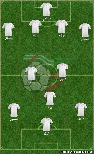 Algeria Formation 2011