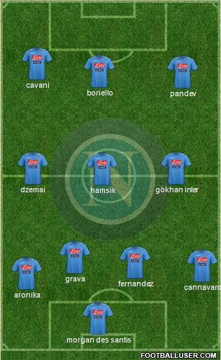 Napoli Formation 2011